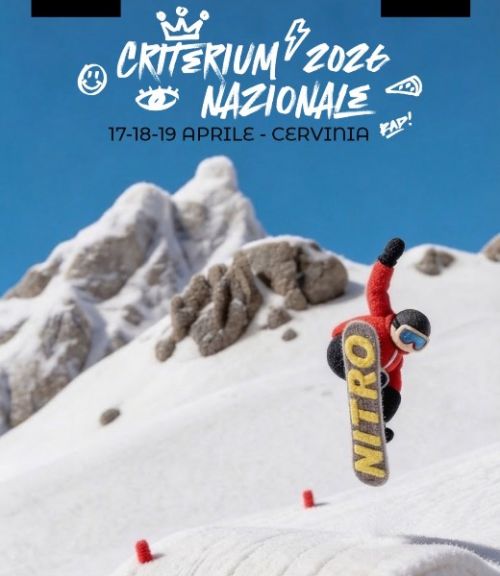 Dal 17 al 19 aprile 2026, Cervinia ospiterà il Criterium Nazionale di snowboard per i più piccoli: l’evento più importante della stagione per le categorie dai 7 ai 10 anni!